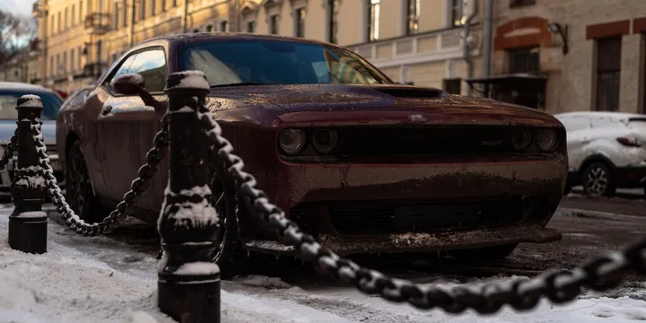 Entretien hivernal d'une voiture US